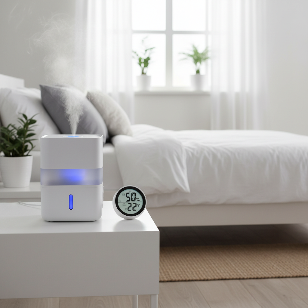 De slaapkamer: waar gezonde luchtvochtigheid écht telt