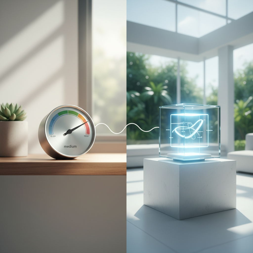 Wanneer is een goedkope luchtvochtigheidsmeter genoeg?