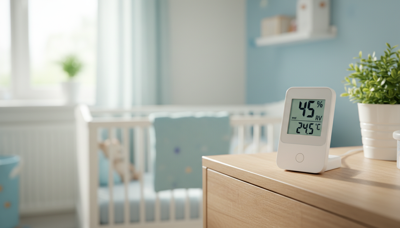 Luchtvochtigheidsmeter voor babykamer: Waarom essentieel en welke kiezen?