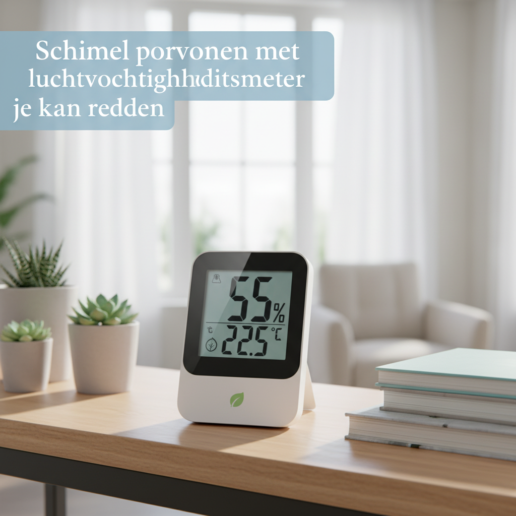 Hoe een luchtvochtigheidsmeter je kan redden
