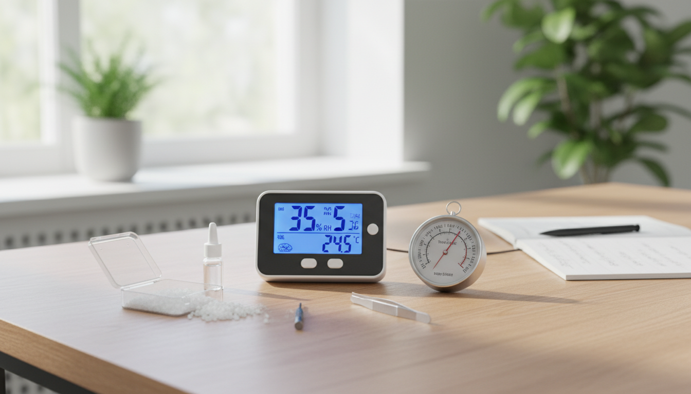 Luchtvochtigheidsmeter kalibreren: Stap-voor-stap handleiding